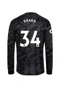 Fotbalové Dres Arsenal Granit Xhaka #34 Venkovní Oblečení 2022-23 Dlouhý Rukáv